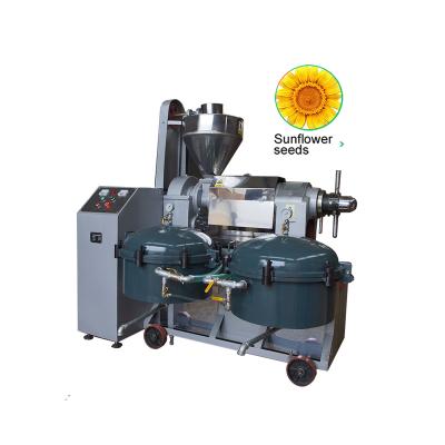 China Easy Operation Sunflower Oil Press Machine , Soybean Oil Press Machine Simple Design for sale