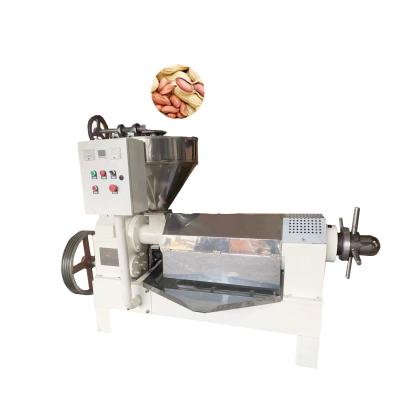 China Simple Structure Vegetable Oil Press Machine Temperature Controlling for sale