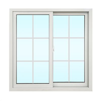 China Folding Screen Australia Standard PVC White Sliding Windows For Home for sale