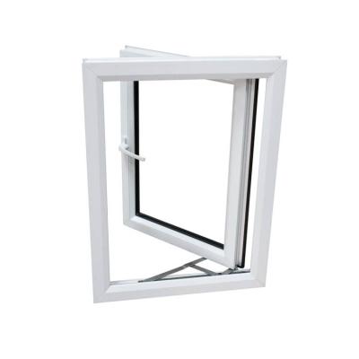 China Swing Upvc Profile Double Glaze Doors And Windows CE Certificates Casement Windows for sale