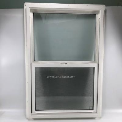 China Sliding Top And Bottom Slide Hung Window With Mosquito Net Vertically Simple Window Sash for sale