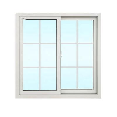 China Swing China Manufacturer Simple Design Aluminum Windows with Mosquito Net and Grill for sale