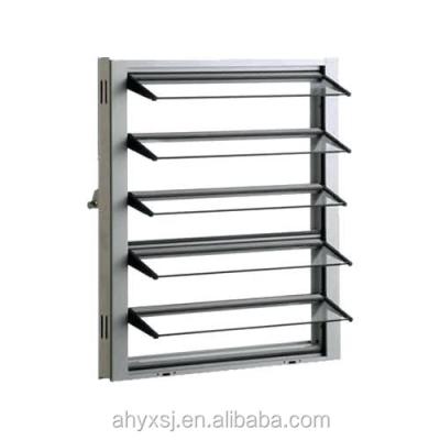 China Large Light Transmission Industrial Canopy Folding Aluminum Screen Frame Glass Windows for sale