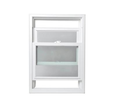 China China Sliding Cost Popular Double Hung Up Down Sliding Window Single Aluminum Vertical Glass for sale