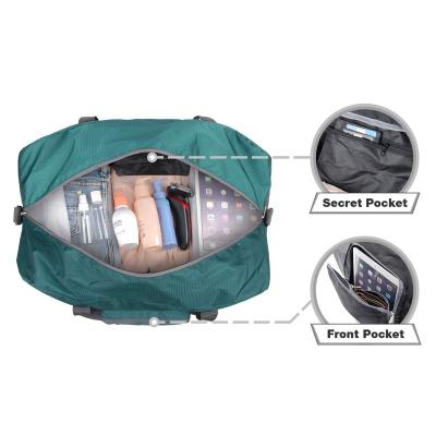 China Anti-theft duffel bag 65L Packable with shoes compartment travel unisex bag water resistant bag for sale