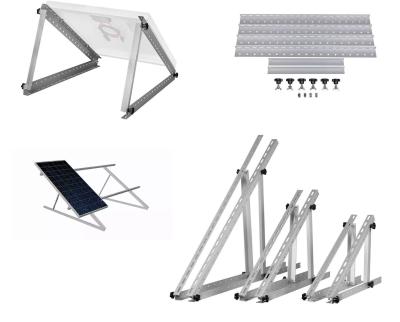 China Triangle Adjustable Solar Panel Roof Mounting Brackets with Easy Installation Support for sale