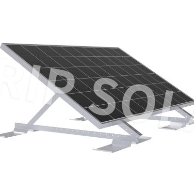 China 25-30 Years of Service Life Solar Railing Ballasted Roof Mounting System for Flat Roof for sale