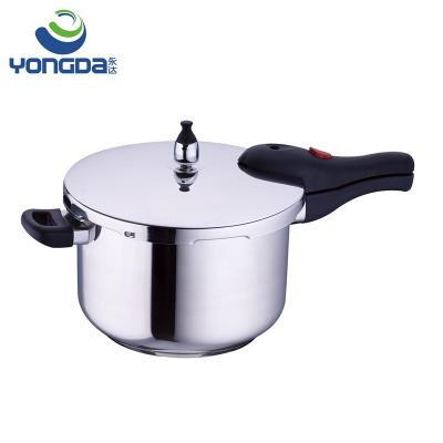 China Sustainable Design 304 Stainless Steel Classic Gravity Valve Japanese Induction Pressure Cooker for sale