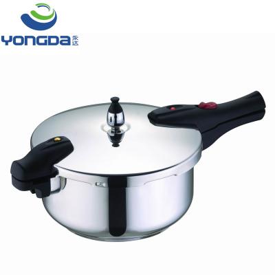 China Sustainable Food Grade 304 Stainless Steel Non Electric Valve Weight Japanese Pressure Cooker for sale