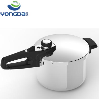 China Factory Supplier Viable European Market 304 Stainless Steel Pressure Cooker With 22cm Height for sale