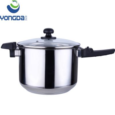 China Hot Selling Viable 1 Liter Pressure Cooker Induction Cooker Pressure Cooker Sets With Glass Lid for sale