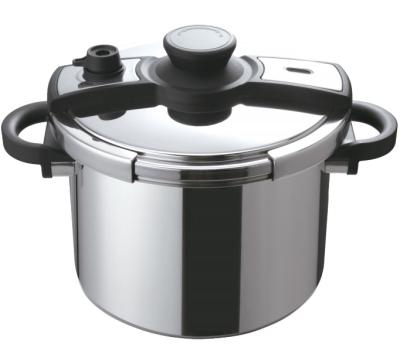 China Viable Hot Mockup Food Grade 18/8 Stainless Steel Large Pressure Cooker Induction Cooker for sale