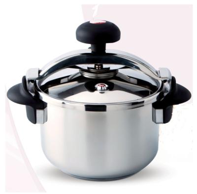 China Sustainable High Quality Customized French Stainless Steel Pressure Cookers With Explosion Proof for sale