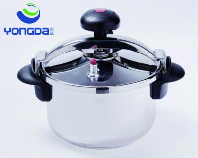 China Sustainable Stainless Steel Explosion Proof Pressure Cooker With SUS304 Material For Kitchen Appliance for sale