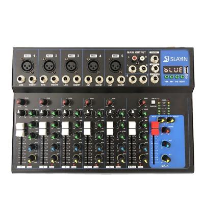 China High Cost Effective Best Selling Digital Mixer Audio Mixer F7 GAX-F7 for sale