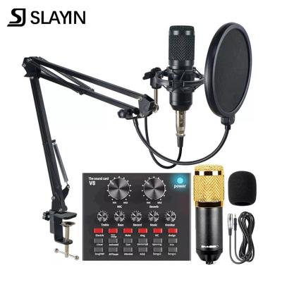 China Shock Mount Factory Bulk Supply Computer Microphone Capacitor BOM 800 Microphone Studio Condenser for sale