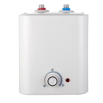 China 2020 new mini and energy-saving hotel instant square electric water heater for kitchen and basin wash dishes 6L 8L 10L 15L for sale