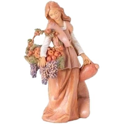 China Europe Innkeeper Camel Berger Gabriel Fontanini Jareth Drummer Boy Childrens Baby Arkhangel with Sheep Nativity Villager Figurine for sale