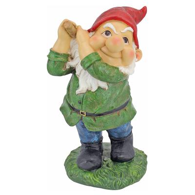 China Europe Garden Home Gnomes Fairy Tale Gnomes Garden Funny Golfing Full Color Decorations Yard Or Lawn Statues Garden Gnome Statue for sale