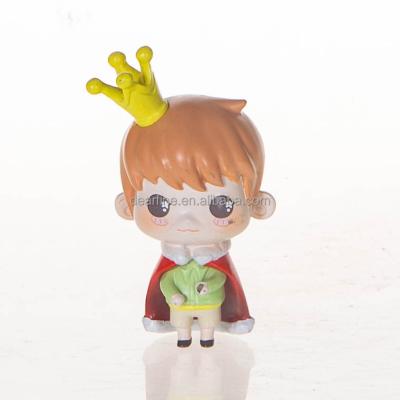 China Europe Resin Figures Sculpt Little Prince Boy Cartoon Collection Accessor Modern Princeling Art Statue Hand Sculpted Character Fairy for sale