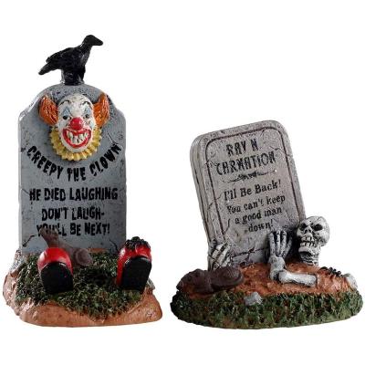 China Europe Halloween Cemetery Headstone Tombstone with Different Styles for Halloween Outdoor Indoor Decorations for sale