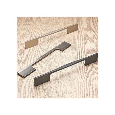 China Simple Design Zinc Alloy Modern Cabinet Door Pull Modern Hot Selling Handle for sale