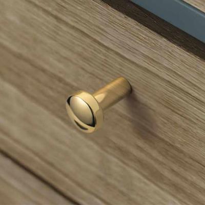 China Factory Price Modern Zinc Alloy Mushroom Sideboard Zamak Round Round Drawer Handles Furniture Knobs for sale