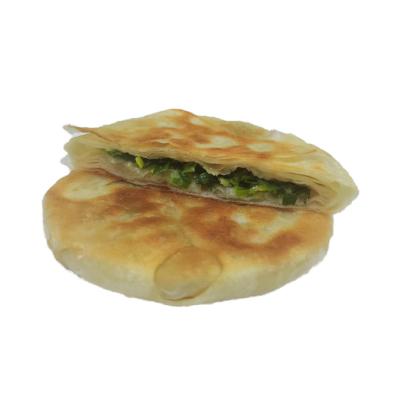 China Fast Food Low-CARB Pie Leek Pie Crepe Pan Fried or Oven Bake Chinese Pie for sale