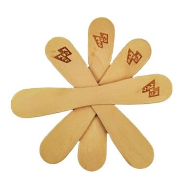 China Stocked Natural Bamboo Wooden Sticks Ice Cream Sticks Standards for sale