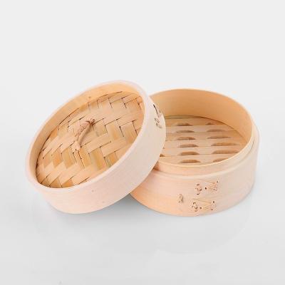 China Sustainable Steamer Basket For Factory Wholesale Multi Purpose Bamboo Food Steamer High Quality Steamer Manufacturer for sale