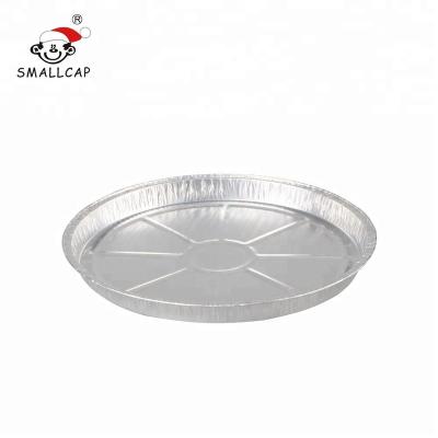 China Food 11 inch disposable aluminum foil pizza pan 277diaX20mm depth RO275 yysmallcap for sale