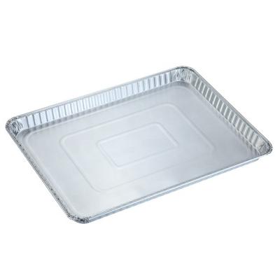 China Food 45*33*3cm 1/2 Disposable Aluminum Sheet Cake Pan Aluminum Foil Trays for sale