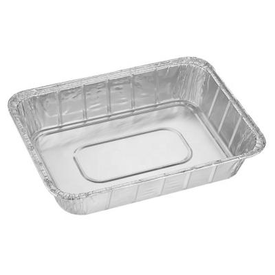 China Large food 37x28x7cm lasagana 5L rosater aluminum foil pan for sale