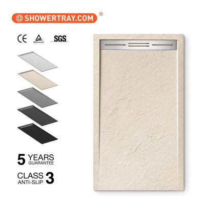 China Modern Quadrant Tray Base Easy Cleaning Anti-Slip Shower Pan for sale