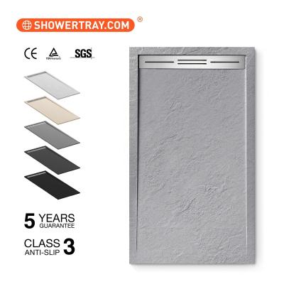 China Modern Square Shower Tray Clawfoot Built-In Shower Pan for sale