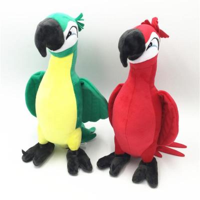 China Creative New Design Plush Sparrow 2019 Factory OEM Hand Size Toy Pendant Toys Talking Parrot Stuffed Quality Flamingo With Bird Interlock for sale