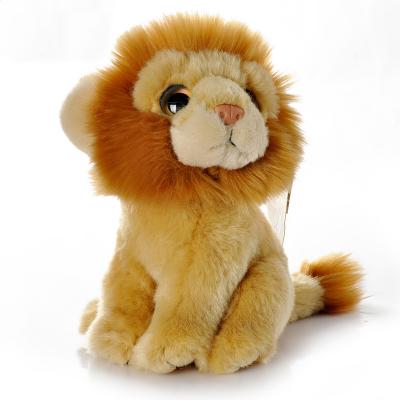 China Beige Plush Baby Lovely Zoo China Factory Animals Stuffed All Natural Organic Wholesale Customized Animal OEM 35cm Lion Plush Toy for sale