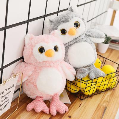 China High Quality Chained Plush Backpack Keychain Stuffed Plush Backpack Scented Stuffed Doll Owl Pillow Baby Toy soft for sale