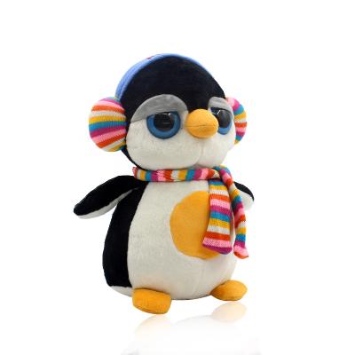 China Plush Toy Bow Bouquet Plush Fleece Pillow Cushion Cover Hot Sale With Healthy Baby Soft Dolls Penguin Model Stuffed Animals for sale