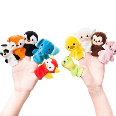 China Cheap Brid Mini Bird Plush Bee Baby 7cm Finger Puppet Duck Voodoo Dolls Cute Santa Claus Children Educational Felt Family Plush Toy for sale