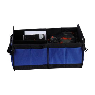 China 2021 Best Viable Selling Products in USA 2 Sections Collapsible Car Trunk Organizer for sale