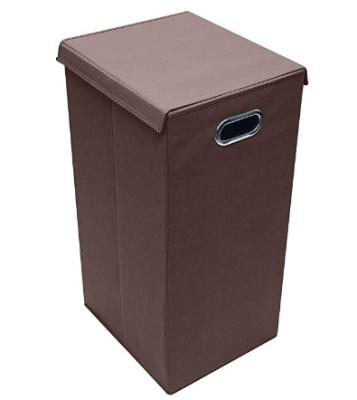 China 2021 New Arrivals Large Canvas Laundry Hamper Long Lasting Home Foldable Simple Storage for sale