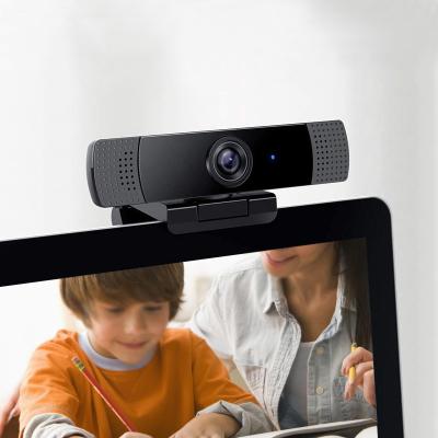 China Haotek PC002 FHD Webcam 1080P Web Camera Microphone Live Stream PC Cam 1080P USB Stereo Full HD Dual Webcam for sale