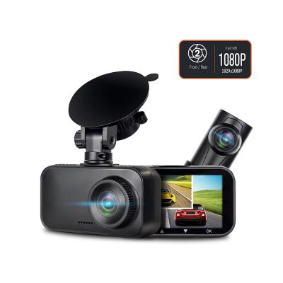 China NIGHT VISION Lens Dash Cam 1080p Dash Cam Car DVR Camera VCR Car Camera Dual Front and Rear for sale