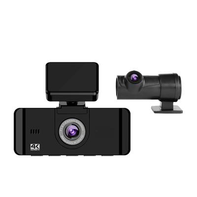 China NIGHT VISION UHD Lens Dash Camera 4K Dual Disc 2 Channels Starlight Night Vision 4K Dual Dash Cam Front & Rear 4K for sale