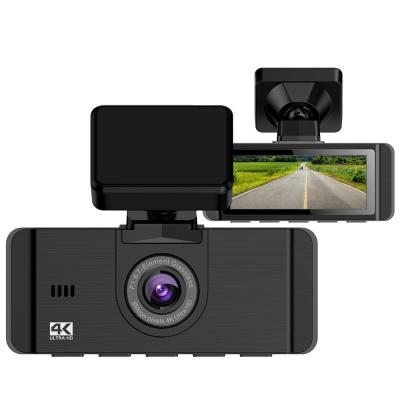 China New Designed 2021 NIGHT VISION Car Dual Camera 4K+1080P Car DVR with Sony WiFi GPS Support Front and Rear Parking Mode for sale