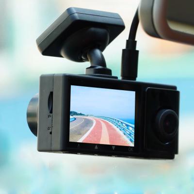 China NIGHT VISION Three Full HD Front Inside Rear DVR 1080P Car Camera Dash Car DVR 2.5 Inch Auto Triple Lens Dash Cam Cameras for sale