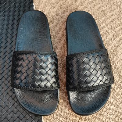 China Designer Brands 2023 Latest Famous Brands Designer Sandals For Men Size 13 Large Size 1:1 Flat Slippers Original Quality for sale