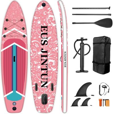 China GIRLS OEM Wind Pedal Sip Stance Paddle Board Inflatable Surfboard Water Ski Board Customized for sale