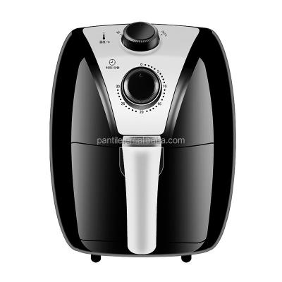 China PC Manual Air Fryer 1 2.8L Smart Large Capacity Air Heating Digital Large Capacity Low Fat Hot Air Fryer for sale